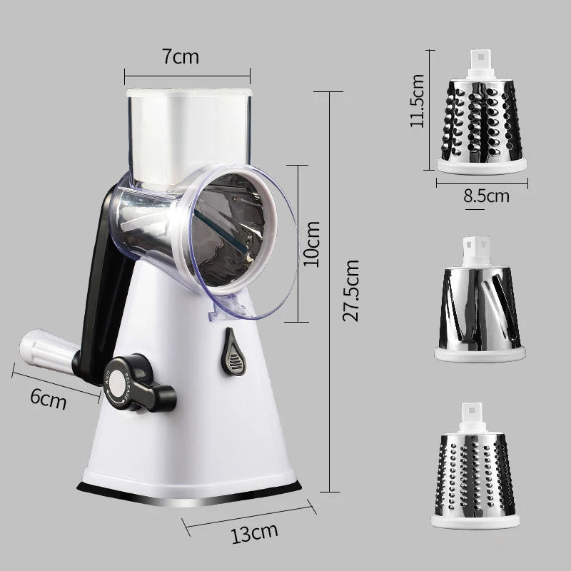 Drum Vegetable Cutter Multifunctional Vegetable Cutter Shredding Shredding Slicer Kitchen Supplies